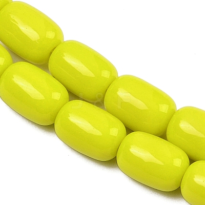 Opaque Glass Beads Strands X-GLAA-Z015-02I-1