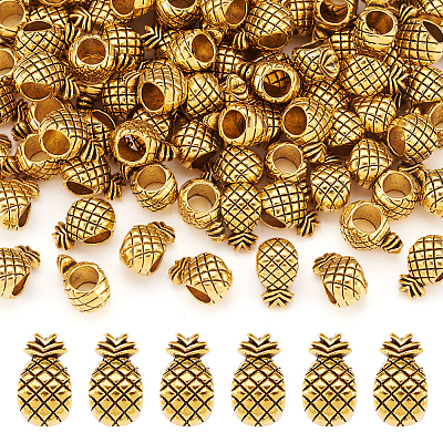 Tibetan Style European Beads X1-MPDL-6527-AG-LF-1