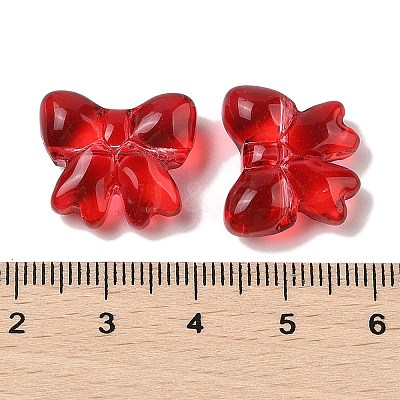 Transparent Spray Paint Glass Beads LS-GLAA-Z011-02B-1