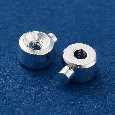 Brass Crimp Beads X-KK-G479-06S-1
