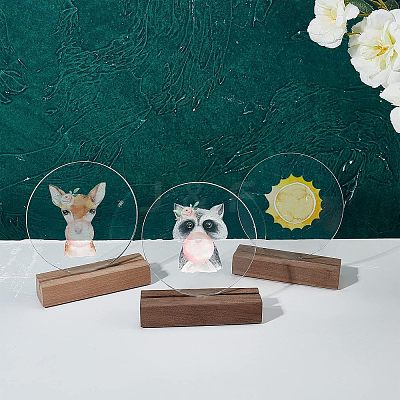 Transparent Acrylic Display Base OACR-NB0001-11C-1