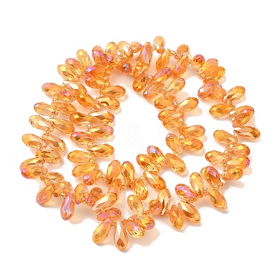 Electroplate Glass Beads Strands EGLA-B006-01A-HR01-1