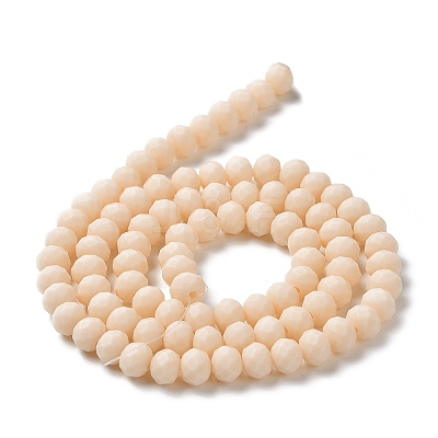 Glass Beads Strands EGLA-A034-P8mm-MD05-1
