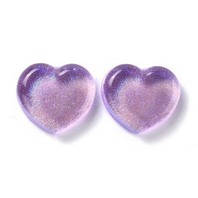 Transparent Resin Cabochons CRES-P019-04F-1