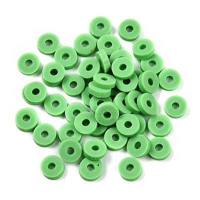 Handmade Polymer Clay Beads CLAY-R067-4.0mm-B06-1