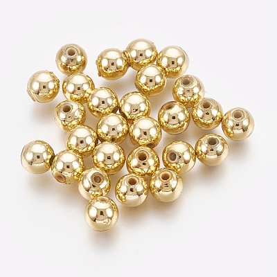 ABS Plastic Beads KY-G007-4mm-G-1