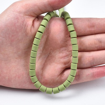 Handmade Polymer Clay Beads Strands CLAY-ZX006-01-104-1