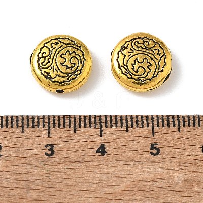 Tibetan Style Alloy Beads AL-CBA612E-03AG-1