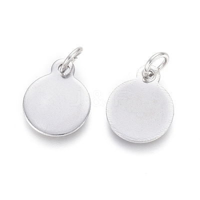 Non-Tarnish 304 Stainless Steel Charms EJEW-L238-02B-P-1