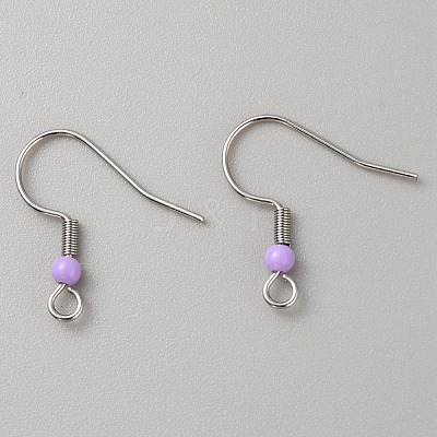 304 Stainless Steel Earring Hooks LS-STAS-WH0027-64P-10-1