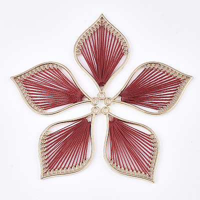 Cotton Thread Woven Pendants X1-FIND-S306-03E-1