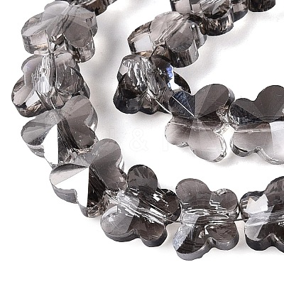 Electroplate Glass Beads Strands EGLA-Q135-04A-A02-1