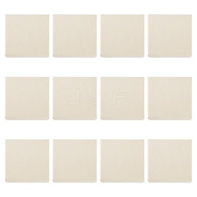 12Pcs Cardboard Paper Jewelry Storage Boxes with Sponge CON-TA0001-33B-1