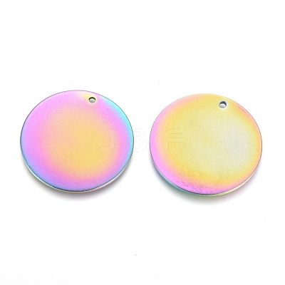 Ion Plating(IP) 304 Stainless Steel Pendants STAS-I124-03A-M-1