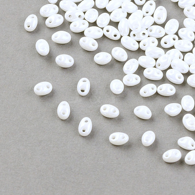 2-Hole Seed Beads X-GLAA-R159-121-1