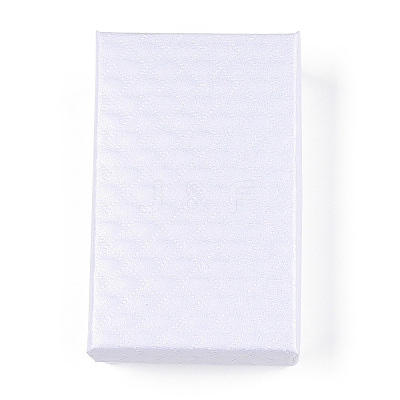 Rhombus Textured Cardboard Jewelry Boxes CBOX-T006-02F-1