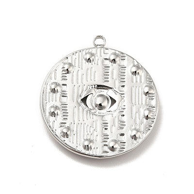 Tarnish Resistant 304 Stainless Steel Pendants Rhinestone Setting STAS-I197-022P-1