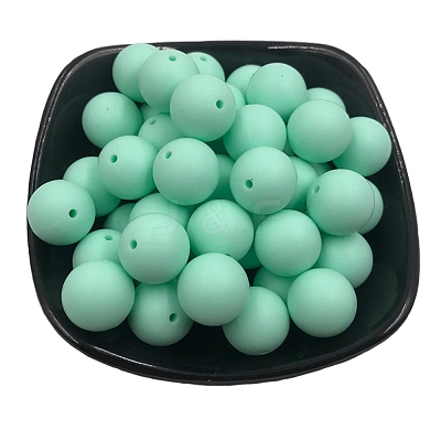 Silicone Beads SIL-WH0003-01A-07-1