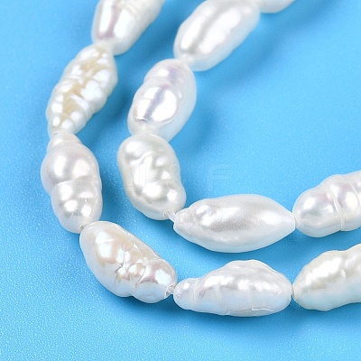 Natural Cultured Freshwater Pearl Beads Strands PEAR-N014-04H-1