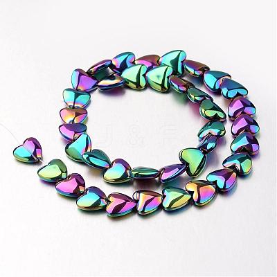 Electroplate Non-magnetic Synthetic Hematite Bead Strands G-F300-22D-02-1