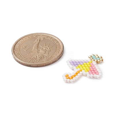 Handmade Japanese Seed Beads PALLOY-MZ00038-1