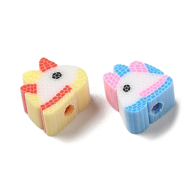 Handmade Polymer Clay Beads CLAY-Z001-06-1