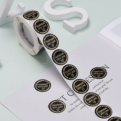 Handmade with Love Stickers X-DIY-E023-07L-1