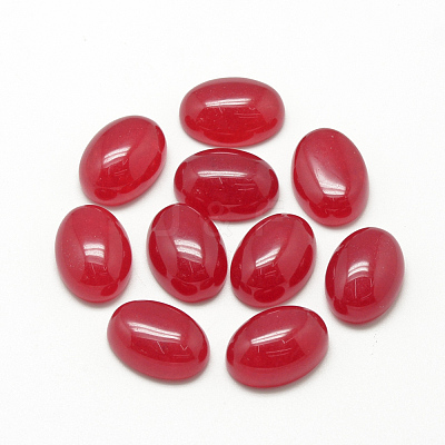 Natural White Jade Cabochons X-G-R415-18x25-28-1