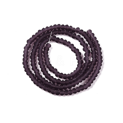 Transparent Glass Beads Strands EGLA-A044-T1mm-MD15-1
