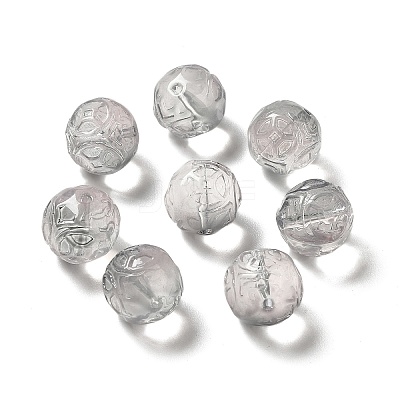 Transparent Glass Beads GLAA-D025-03K-1