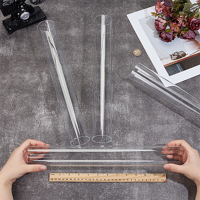 Acrylic Round Tube DIY-WH0899-672D-1