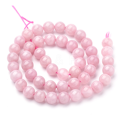 Natural Madagascar Rose Quartz Beads Strands X-G-T064-23-6mm-1