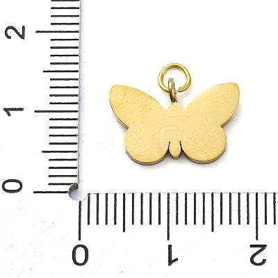 304 Stainless Steel Enamel Charms STAS-E550-50G-1