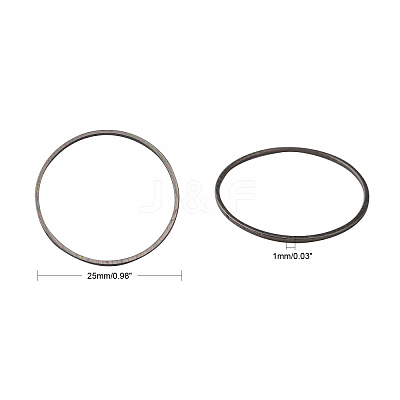 Brass Linking Rings X-EC18725MM-B-1