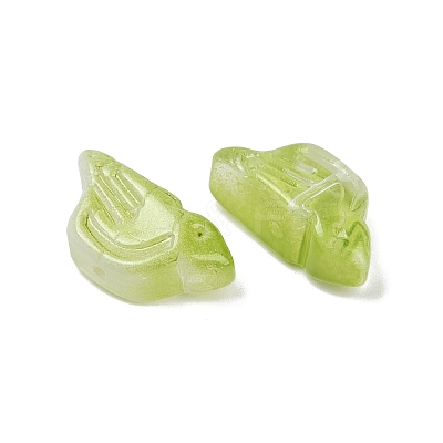 Transparent Glass Beads DGLA-E004-13F-1