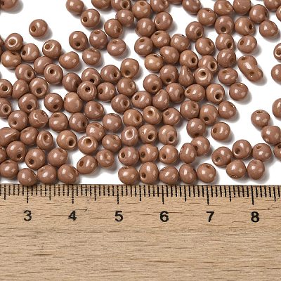 6/0 Opaque Baking Paint Glass Seed Beads X1-SEED-M012-02A-02-1