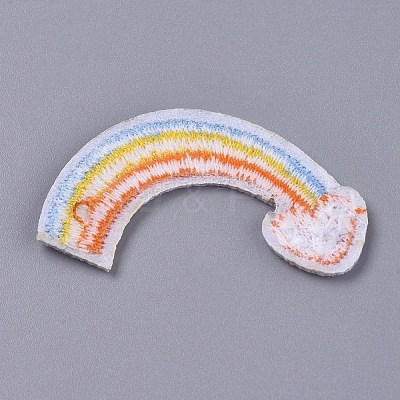 Computerized Embroidery Cloth Iron On/Sew On Patches DIY-D030-B01-1
