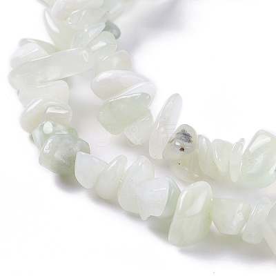 Natural New Jade Chip Bead Strands X-G-M205-29-1