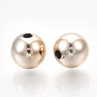 UV Plating ABS Plastic Beads CCB-S162-29F-03-1