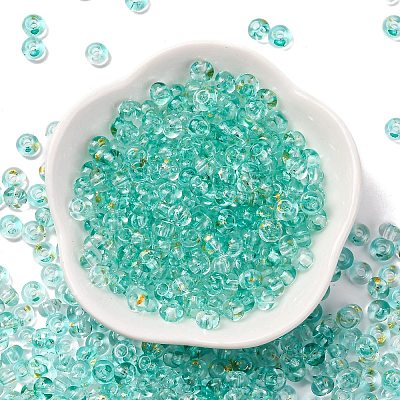 3/0 Baking Paint Transparent Colours Glass Round Beads SEED-L011-13A-03-1