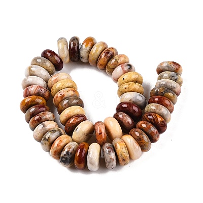 Natural Crazy Agate Beads Strands G-T138-64-1