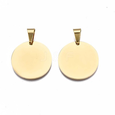 304 Stainless Steel Pendants STAS-I140A-17G-1