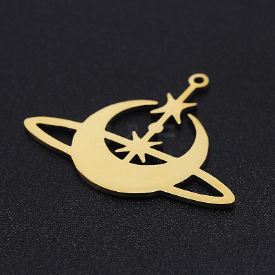 201 Stainless Steel Pendants STAS-S105-LA258-1
