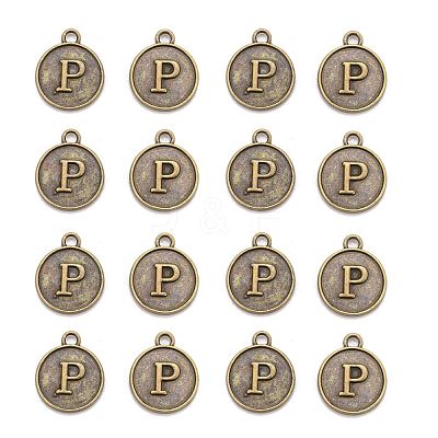 Alloy Pendant Cabochon Settings PALLOY-N156-01P-AB-1
