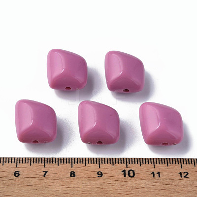 Opaque Acrylic Beads MACR-S373-15A-A12-1