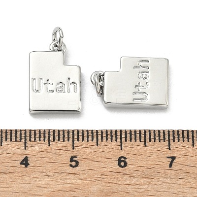 Brass Pendants KK-D229-22C-P-1