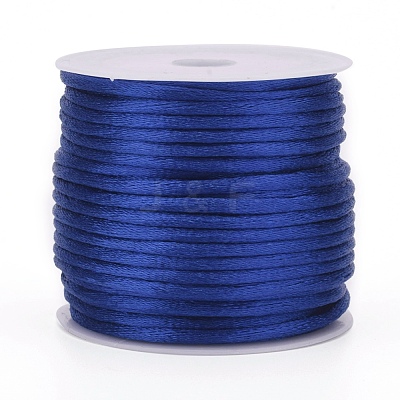 Nylon Satin Rattail Cords NWIR-L006-2mm-16-1