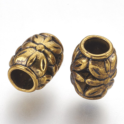 Tibetan Style Alloy Beads X-GLF0855Y-NF-1