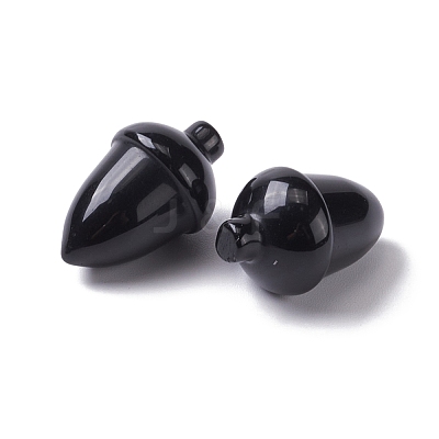 Natural Black Obsidian Beads G-F711-31-1