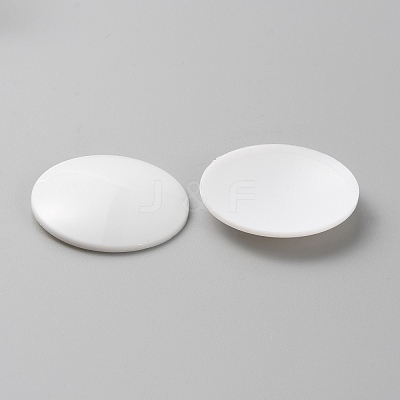 Resin Blank Buttons DIY-WH0502-74D-1